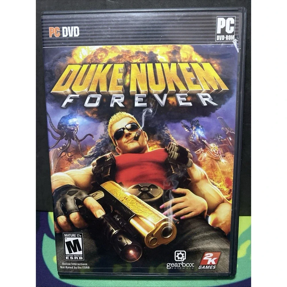 Duke Nukem Forever PC Game Gearbox 2011 CIB